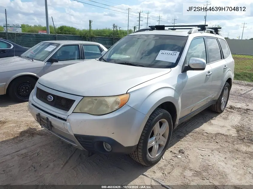 2009 SUBARU FORESTER VIN JF2SH64639H704812 — фото 2