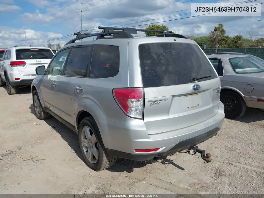 2009 SUBARU FORESTER VIN JF2SH64639H704812 — фото 3