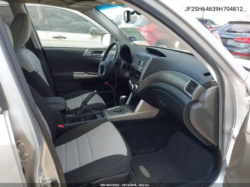 2009 SUBARU FORESTER VIN JF2SH64639H704812 — фото 5