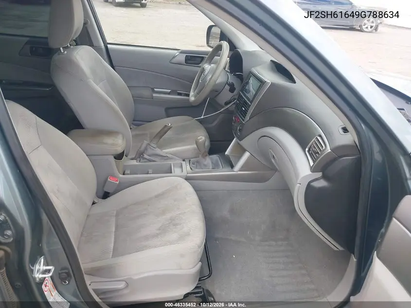 2009 SUBARU FORESTER VIN JF2SH61649G788634 — фото 5