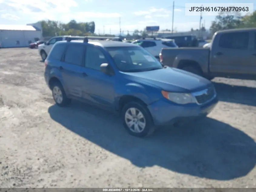 SUBARU FORESTER 2009, VIN JF2SH61679H770963