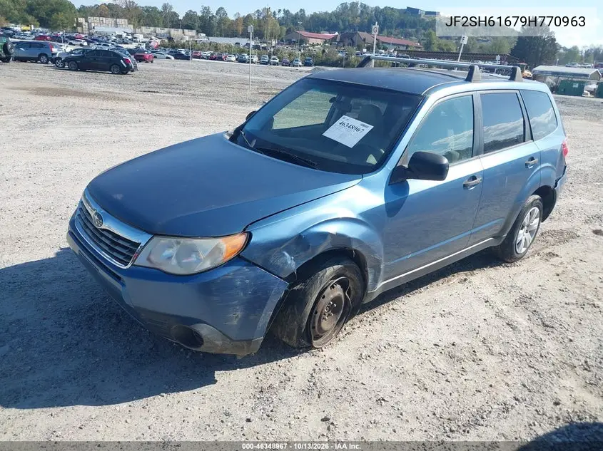 2009 SUBARU FORESTER VIN JF2SH61679H770963 — фото 2
