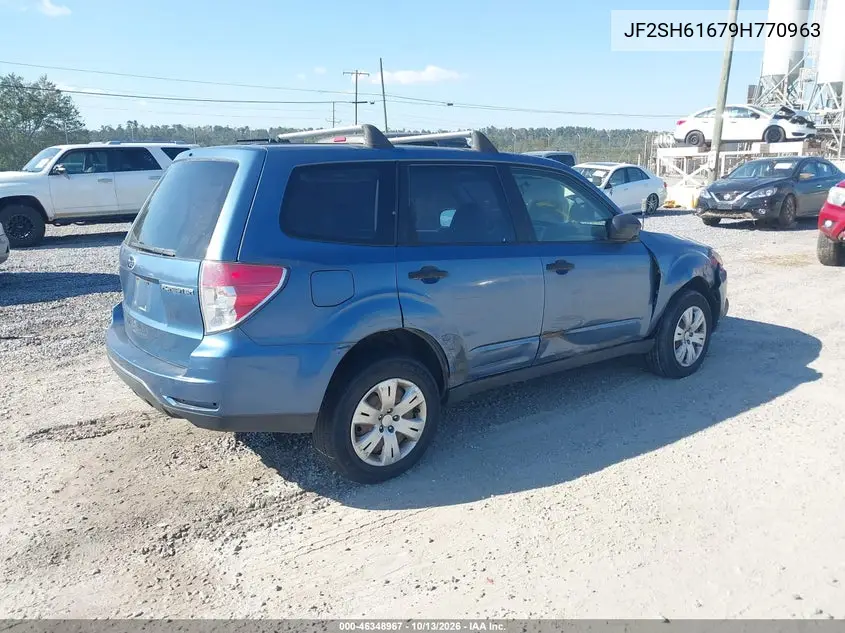 2009 SUBARU FORESTER VIN JF2SH61679H770963 — фото 4