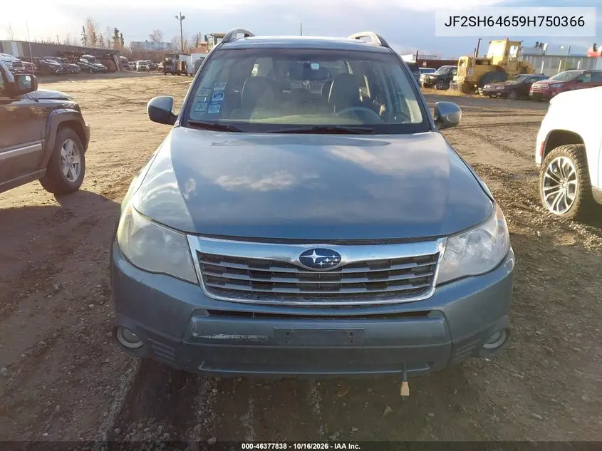 2009 SUBARU FORESTER VIN JF2SH64659H750366 — фото 12