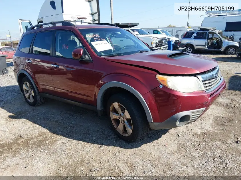 SUBARU FORESTER 2009, VIN JF2SH66609H705199