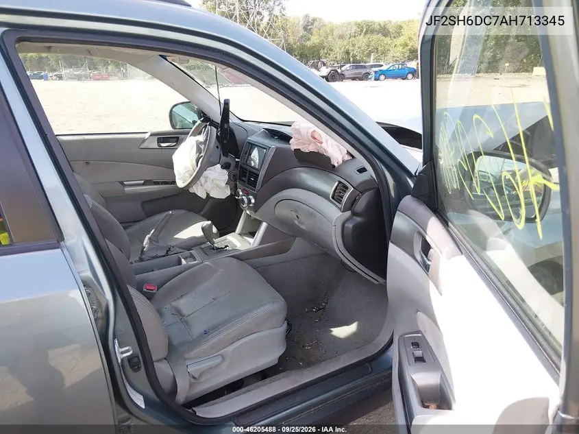 2010 SUBARU FORESTER VIN JF2SH6DC7AH713345 — фото 5