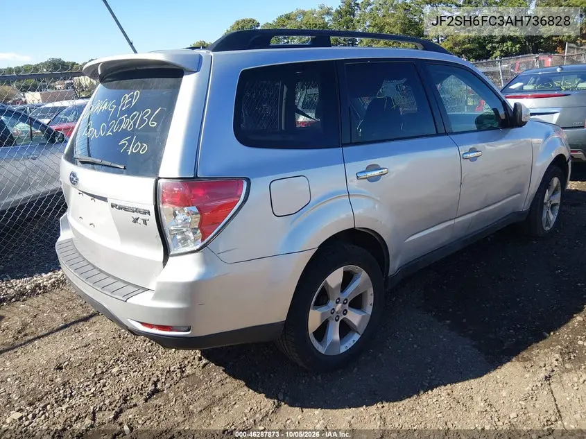 2010 SUBARU FORESTER VIN JF2SH6FC3AH736828 — фото 4