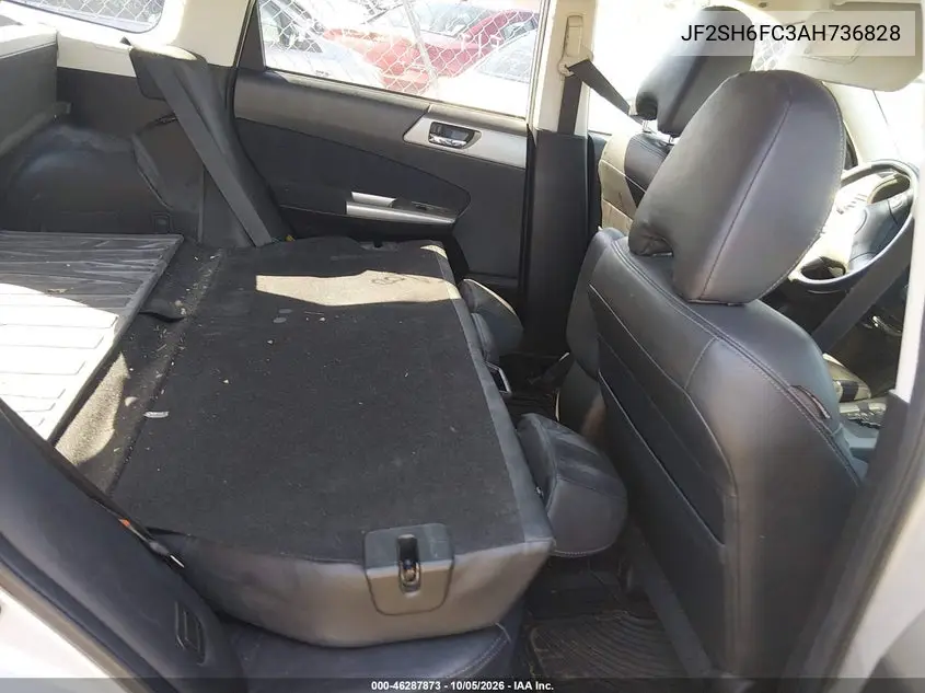 2010 SUBARU FORESTER VIN JF2SH6FC3AH736828 — фото 8