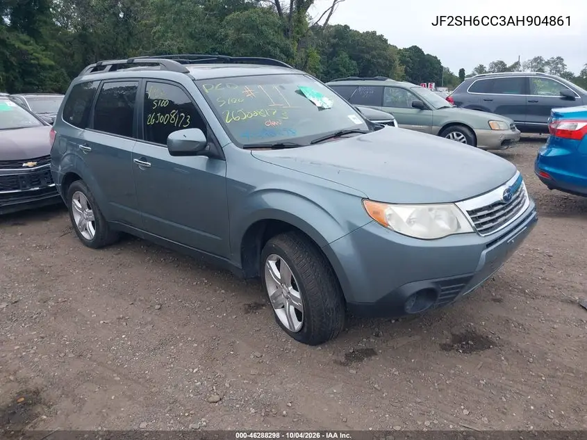SUBARU FORESTER 2010, VIN JF2SH6CC3AH904861