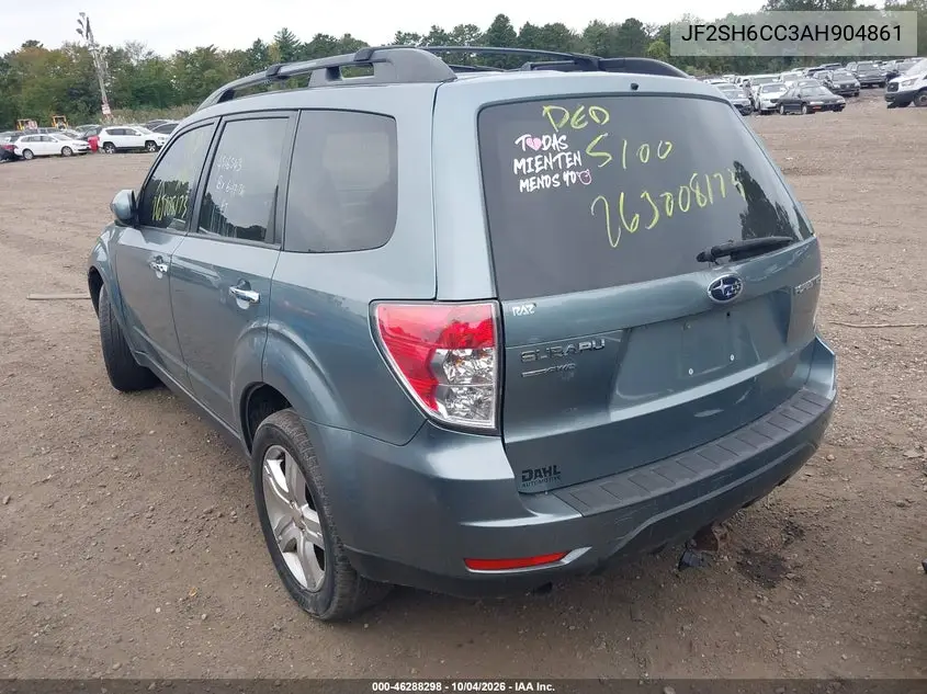 2010 SUBARU FORESTER VIN JF2SH6CC3AH904861 — фото 3