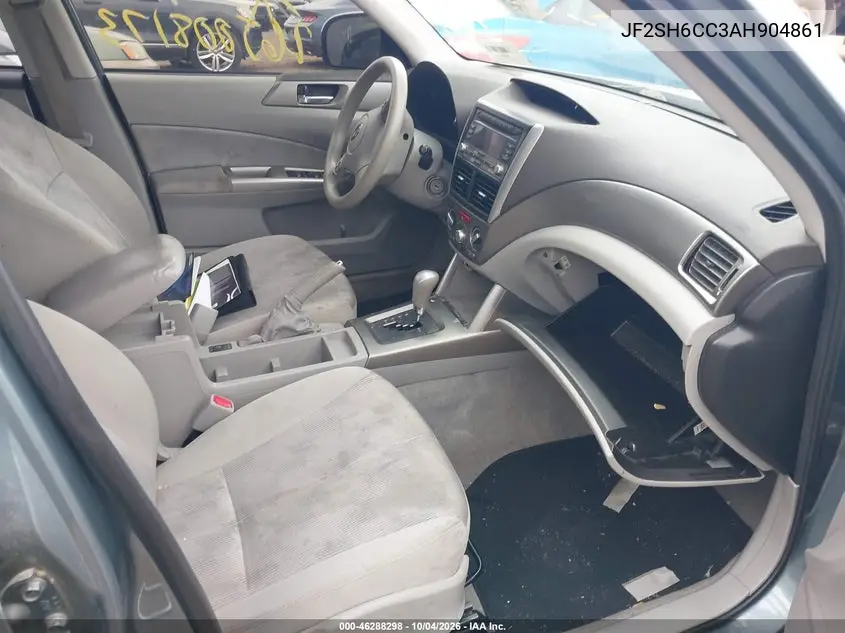 2010 SUBARU FORESTER VIN JF2SH6CC3AH904861 — фото 5