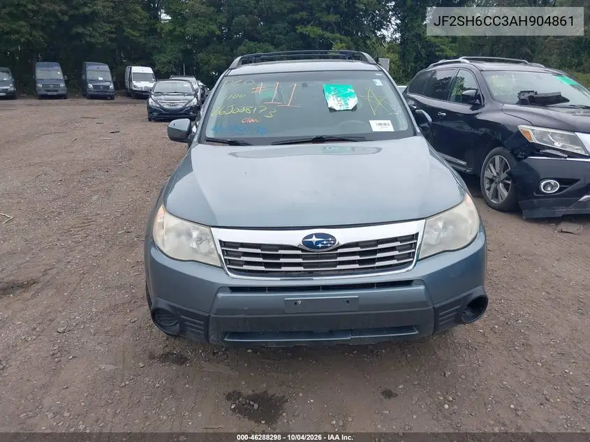 2010 SUBARU FORESTER VIN JF2SH6CC3AH904861 — фото 6