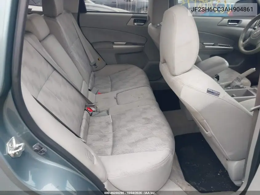 2010 SUBARU FORESTER VIN JF2SH6CC3AH904861 — фото 8