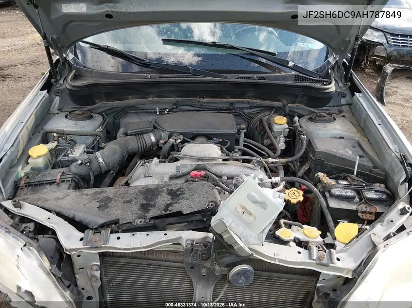 2010 SUBARU FORESTER VIN JF2SH6DC9AH787849 — фото 10