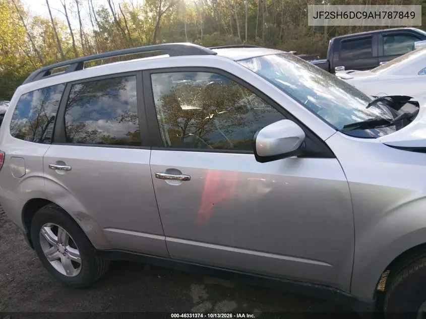 2010 SUBARU FORESTER VIN JF2SH6DC9AH787849 — фото 13