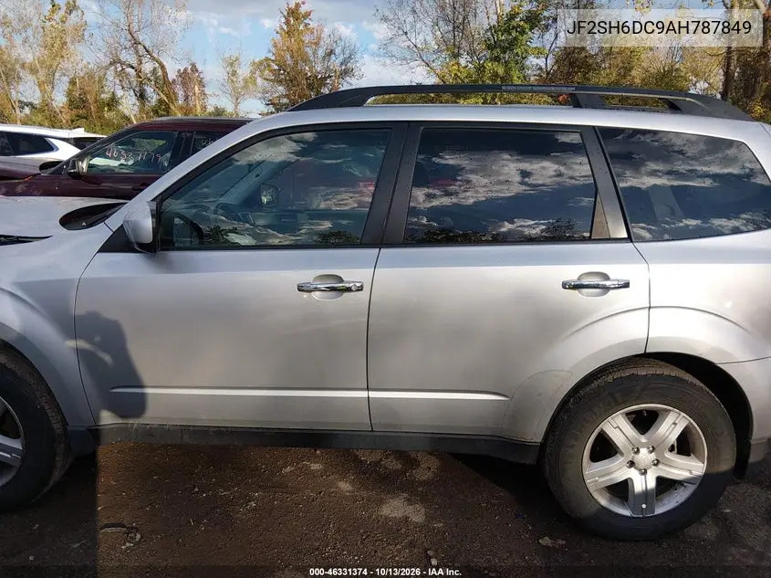 2010 SUBARU FORESTER VIN JF2SH6DC9AH787849 — фото 14