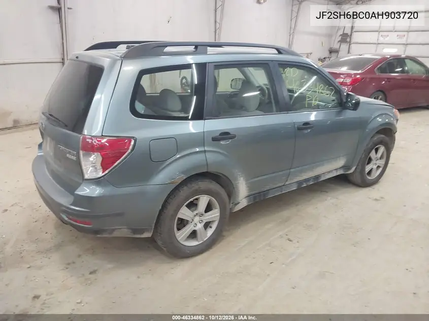 2010 SUBARU FORESTER VIN JF2SH6BC0AH903720 — фото 4