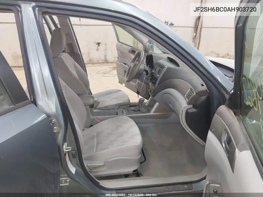 2010 SUBARU FORESTER VIN JF2SH6BC0AH903720 — фото 5
