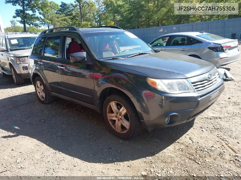 SUBARU FORESTER 2010, VIN JF2SH6CC7AH755306