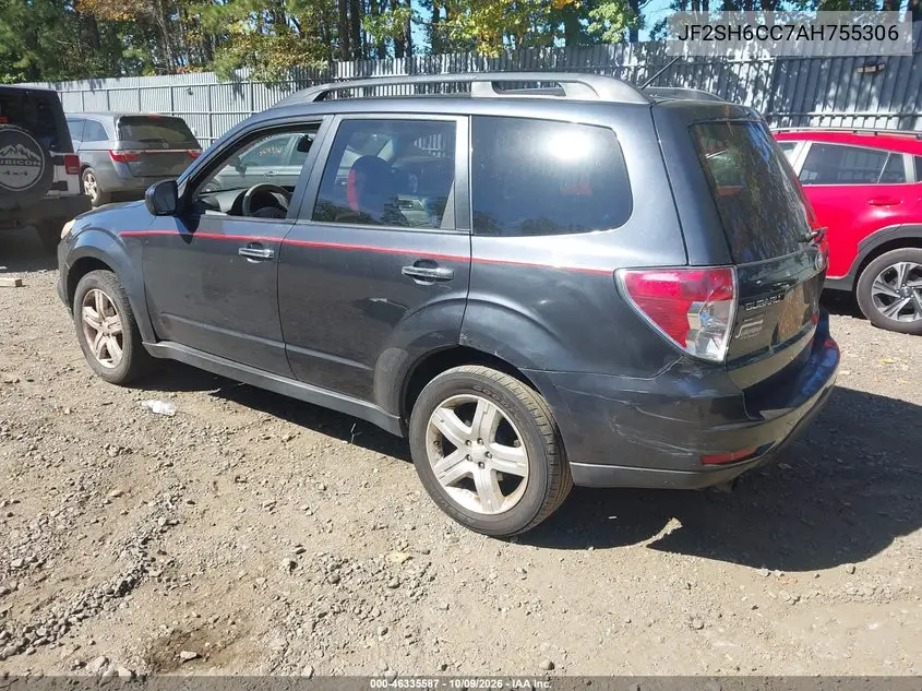 2010 SUBARU FORESTER VIN JF2SH6CC7AH755306 — фото 3