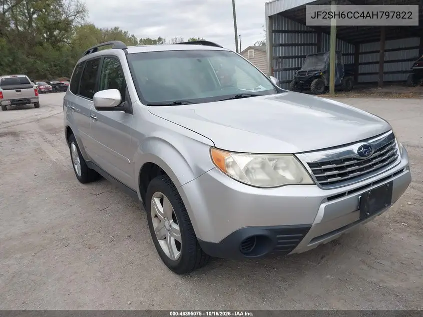 SUBARU FORESTER 2010, VIN JF2SH6CC4AH797822