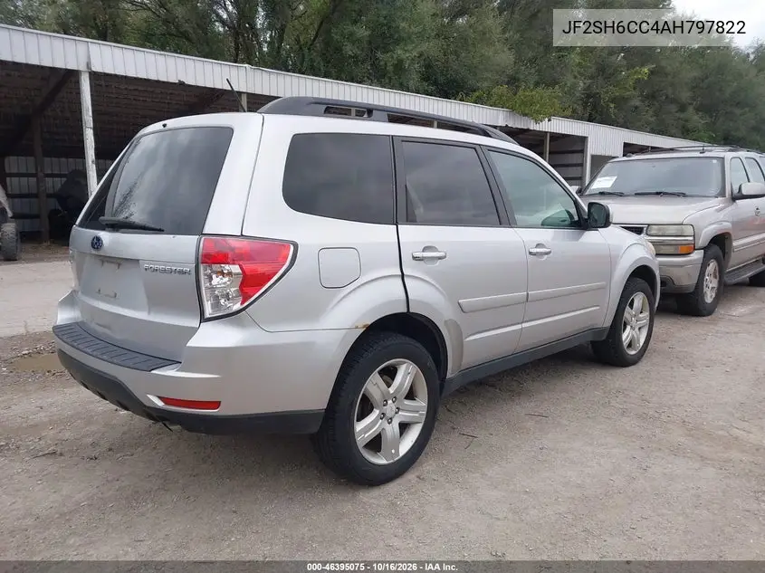 2010 SUBARU FORESTER VIN JF2SH6CC4AH797822 — фото 4
