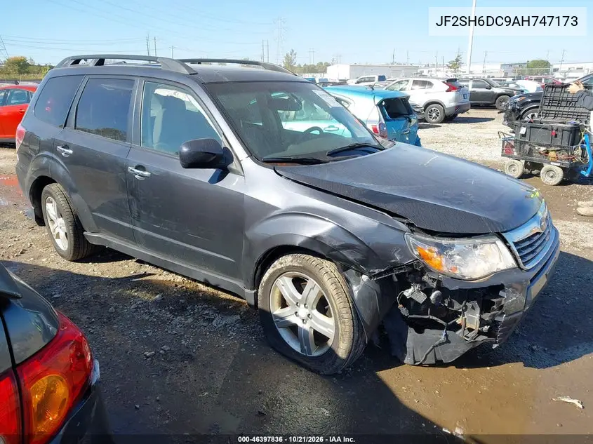 SUBARU FORESTER 2010, VIN JF2SH6DC9AH747173
