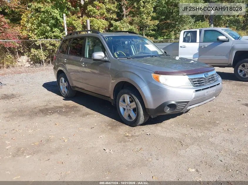 SUBARU FORESTER 2010, VIN JF2SH6CCXAH918028