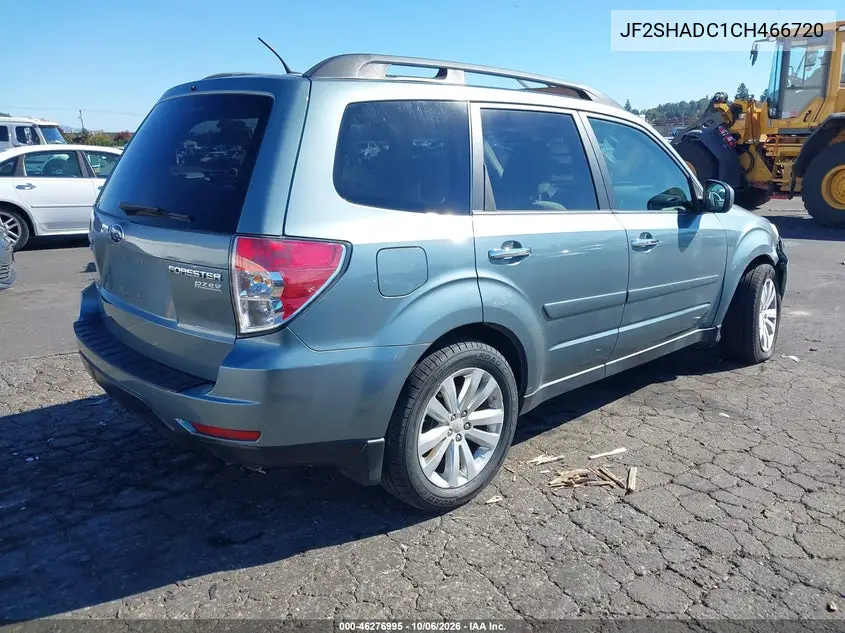 2012 SUBARU FORESTER VIN JF2SHADC1CH466720 — фото 4