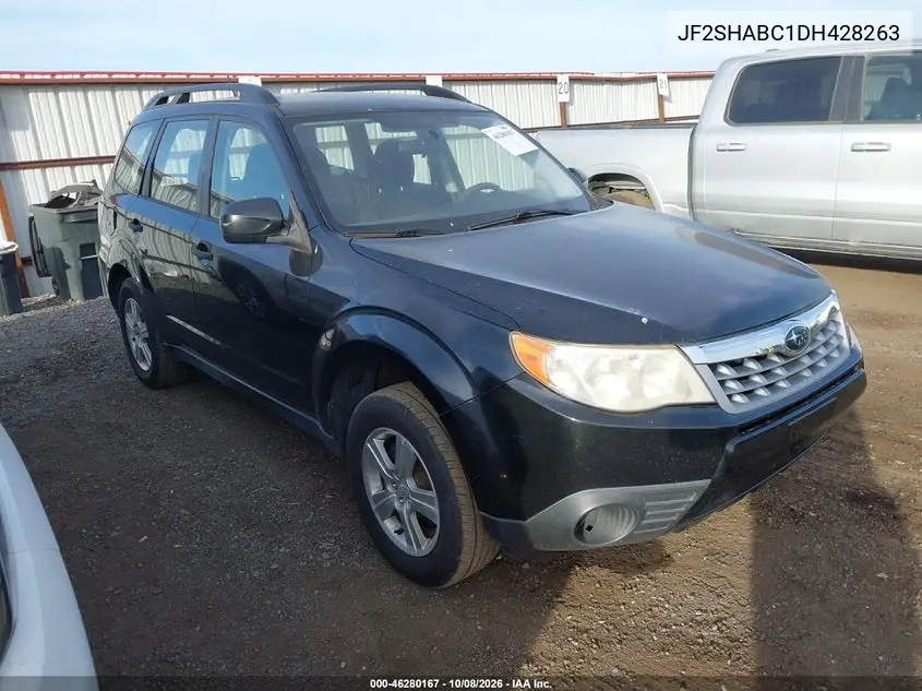 SUBARU FORESTER 2013, VIN JF2SHABC1DH428263