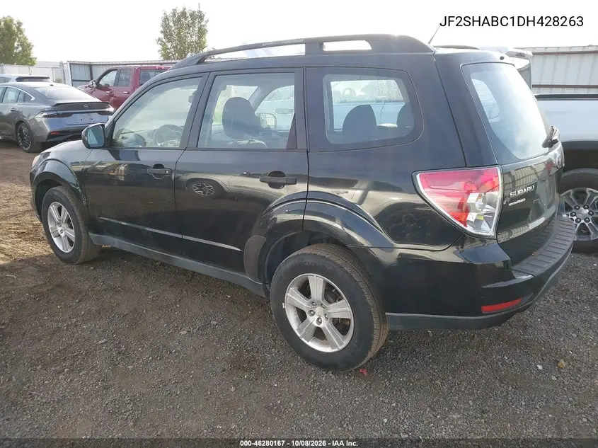 2013 SUBARU FORESTER VIN JF2SHABC1DH428263 — фото 3