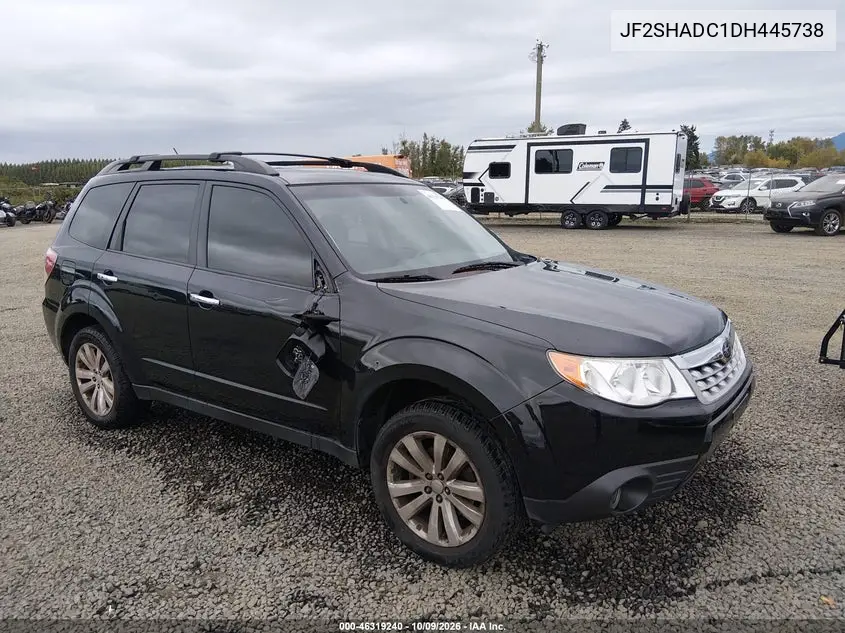 SUBARU FORESTER 2013, VIN JF2SHADC1DH445738