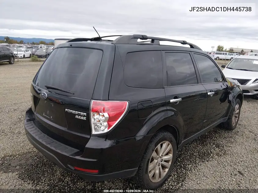 2013 SUBARU FORESTER VIN JF2SHADC1DH445738 — фото 4