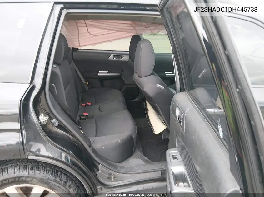 2013 SUBARU FORESTER VIN JF2SHADC1DH445738 — фото 8