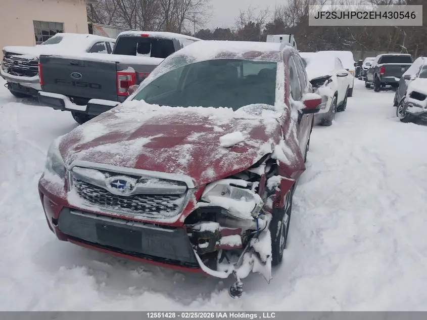 2014 SUBARU FORESTER VIN JF2SJHPC2EH430546 — фото 12