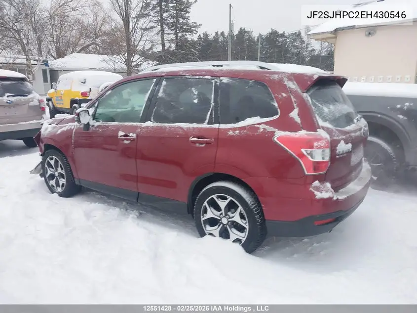 2014 SUBARU FORESTER VIN JF2SJHPC2EH430546 — фото 14