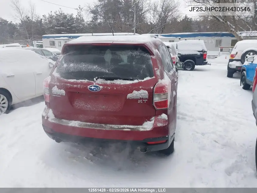 2014 SUBARU FORESTER VIN JF2SJHPC2EH430546 — фото 16