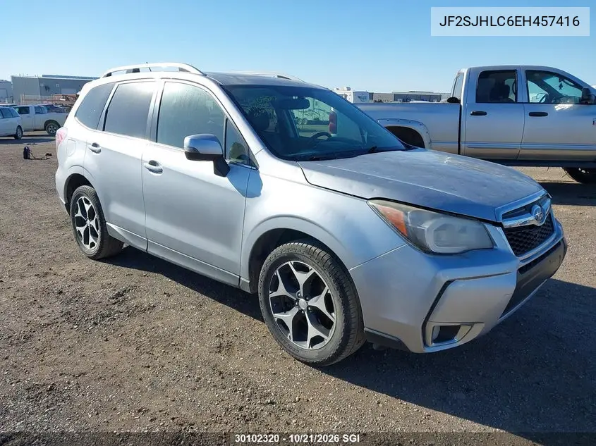 SUBARU FORESTER 2014, VIN JF2SJHLC6EH457416