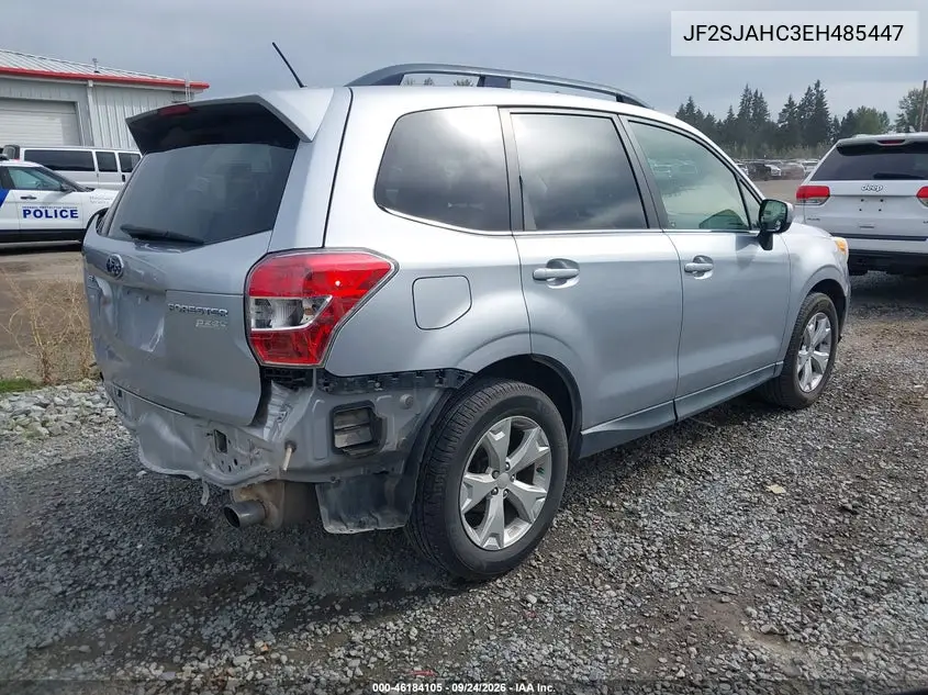 2014 SUBARU FORESTER VIN JF2SJAHC3EH485447 — фото 4