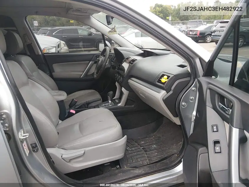 2014 SUBARU FORESTER VIN JF2SJAHC3EH482922 — фото 5