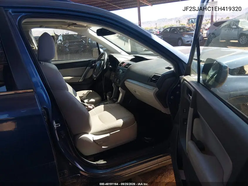 2014 SUBARU FORESTER VIN JF2SJAHC1EH419320 — фото 5