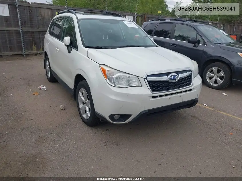 SUBARU FORESTER 2014, VIN JF2SJAHC5EH539041