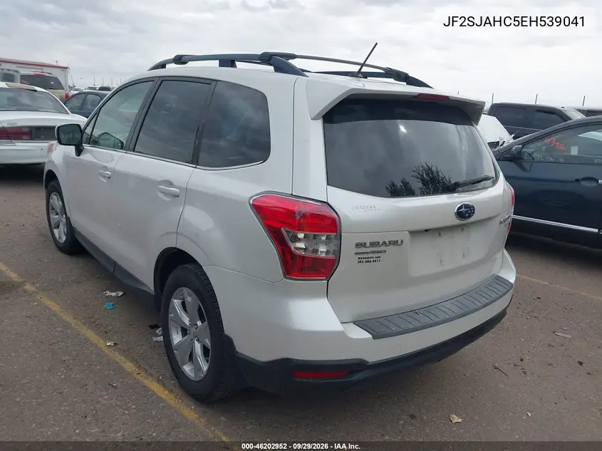 2014 SUBARU FORESTER VIN JF2SJAHC5EH539041 — фото 3