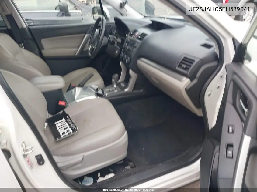 2014 SUBARU FORESTER VIN JF2SJAHC5EH539041 — фото 5