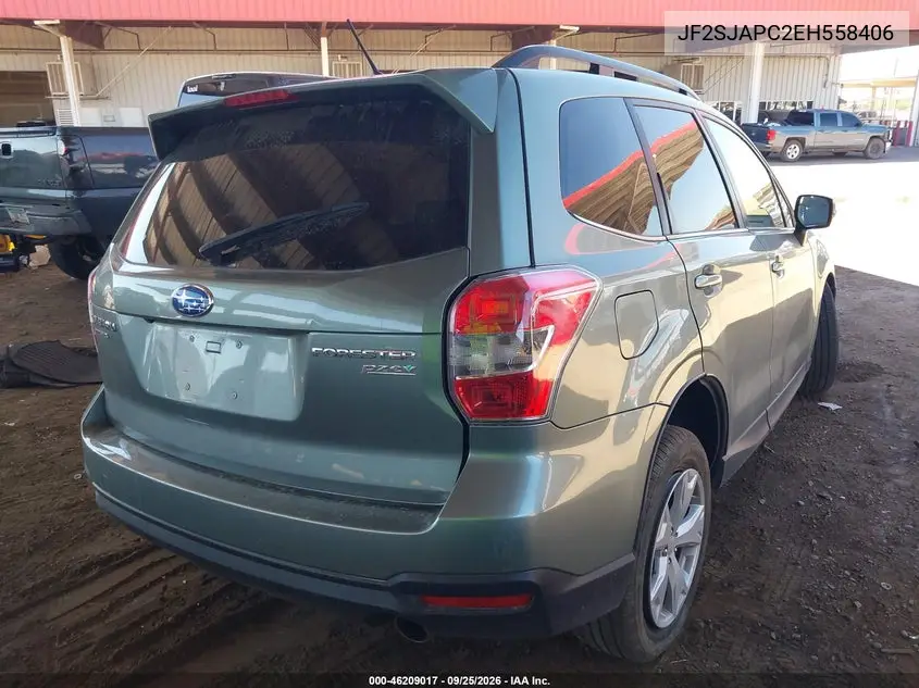 2014 SUBARU FORESTER VIN JF2SJAPC2EH558406 — фото 4