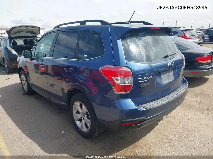 2014 SUBARU FORESTER VIN JF2SJAPC0EH513996 — фото 3
