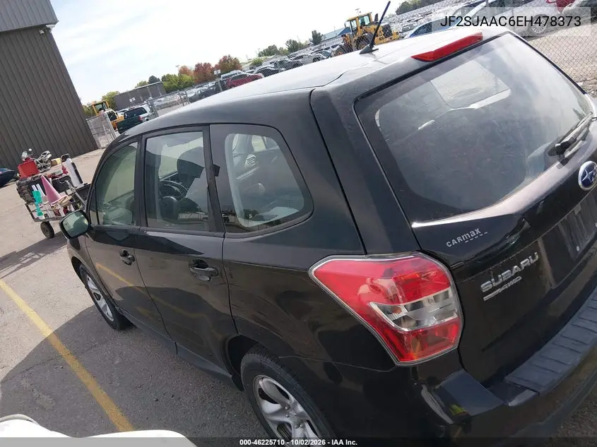 2014 SUBARU FORESTER VIN JF2SJAAC6EH478373 — фото 3