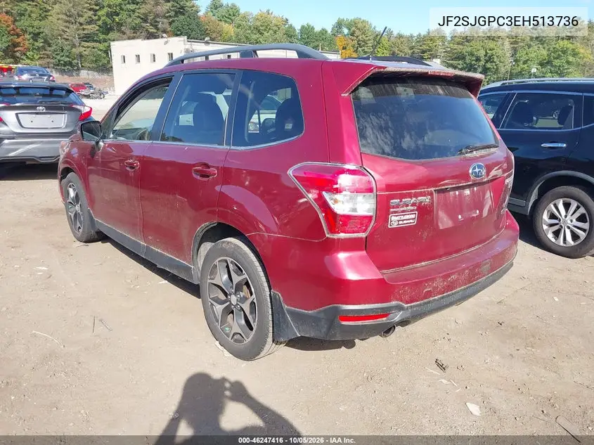 2014 SUBARU FORESTER VIN JF2SJGPC3EH513736 — фото 3