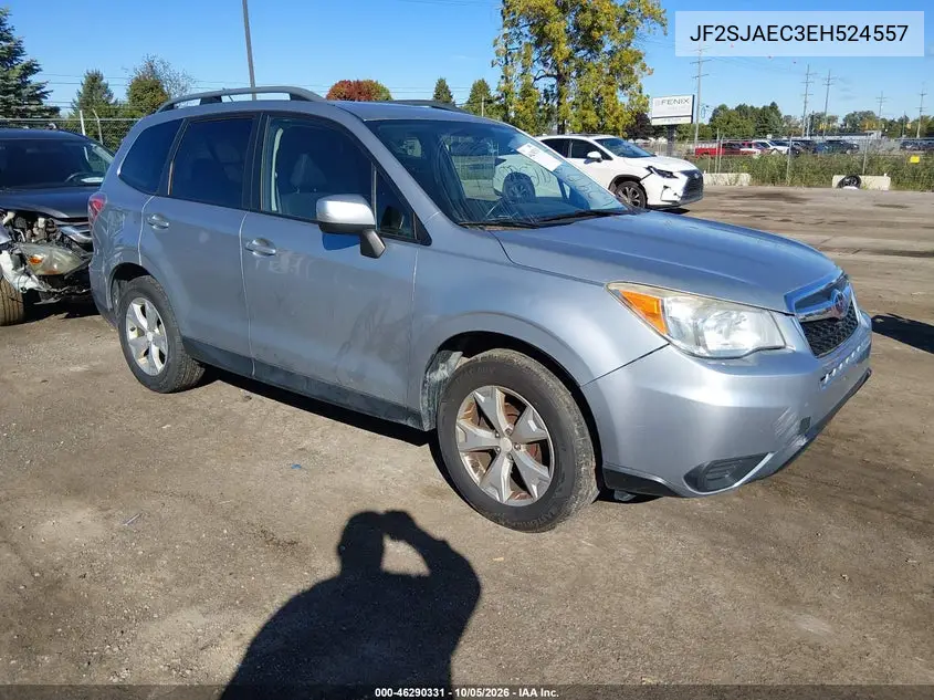 SUBARU FORESTER 2014, VIN JF2SJAEC3EH524557