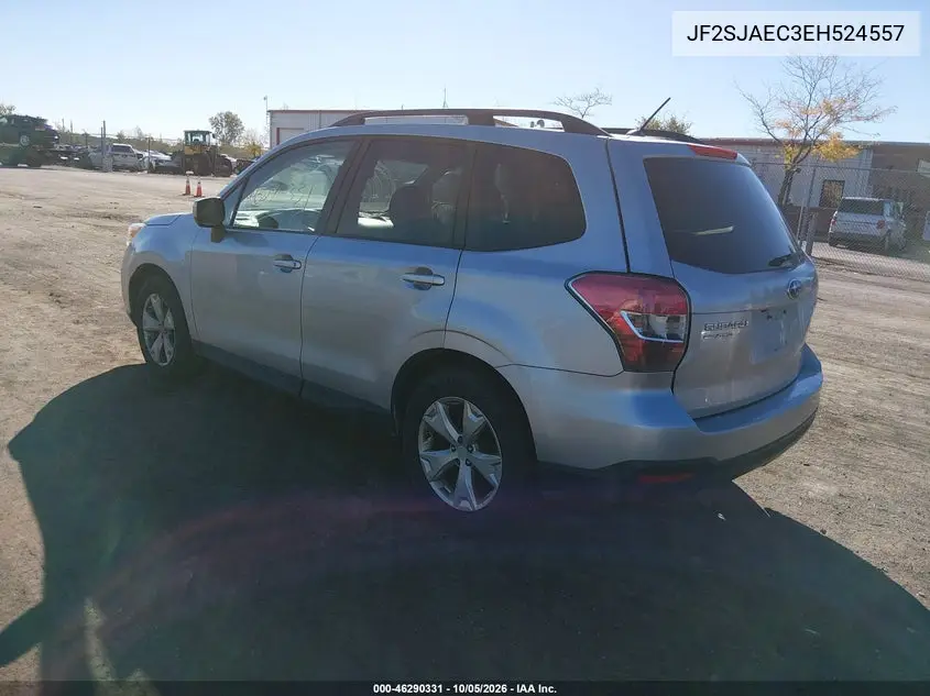 2014 SUBARU FORESTER VIN JF2SJAEC3EH524557 — фото 3